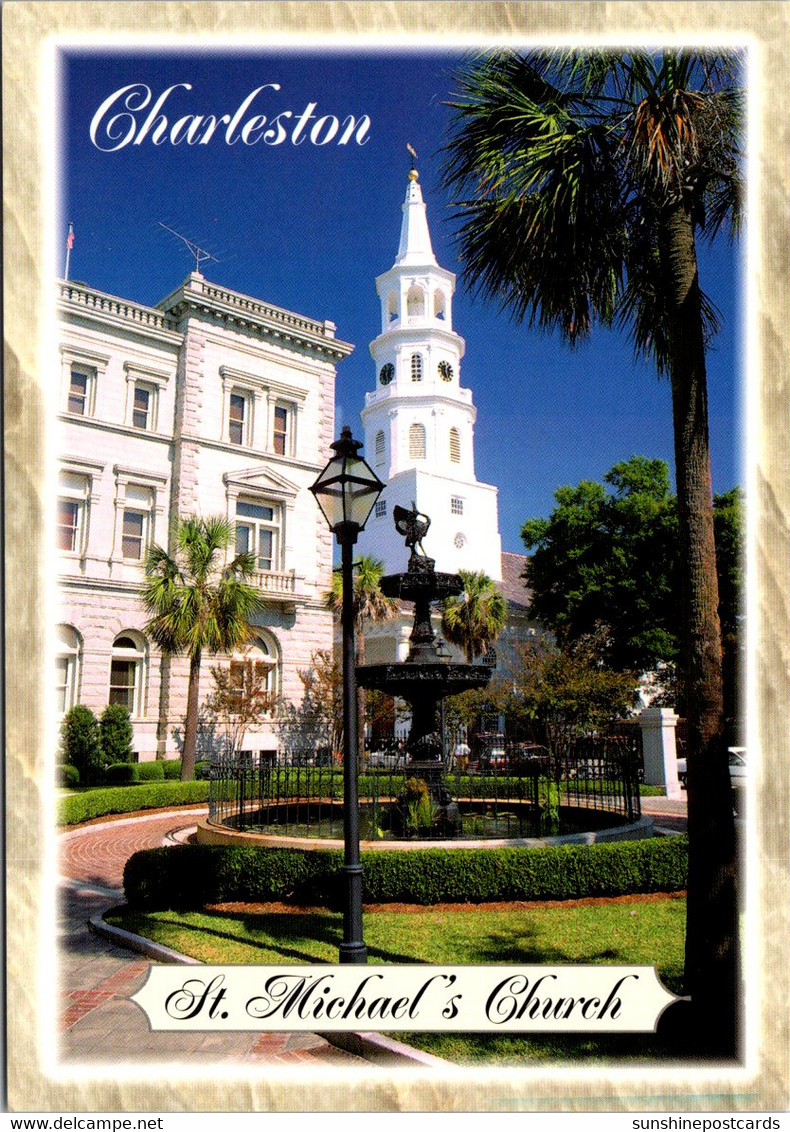 South Carolina Charleston St Michael's Church - Charleston