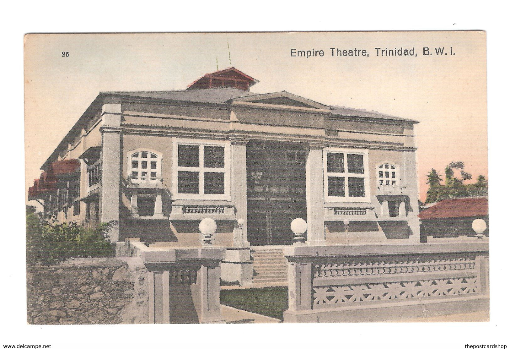 Trinidad , Port Of Spain , Empire Theatre B.W.I. BRITISH WEST INDIES - Trinidad