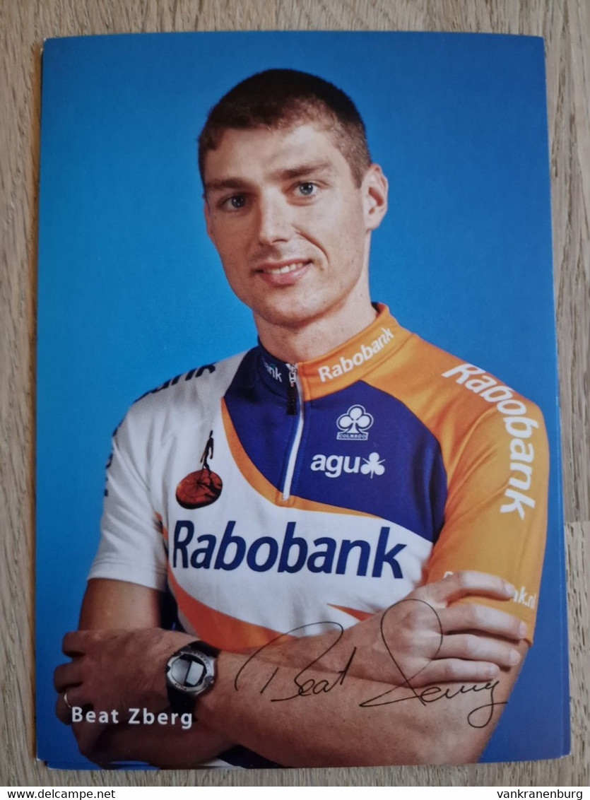 dusin Overskæg kant Ciclismo - Card Beat Zberg - Team Rabobank - 2001 - cycling - cyclisme -  ciclismo - wielrennen