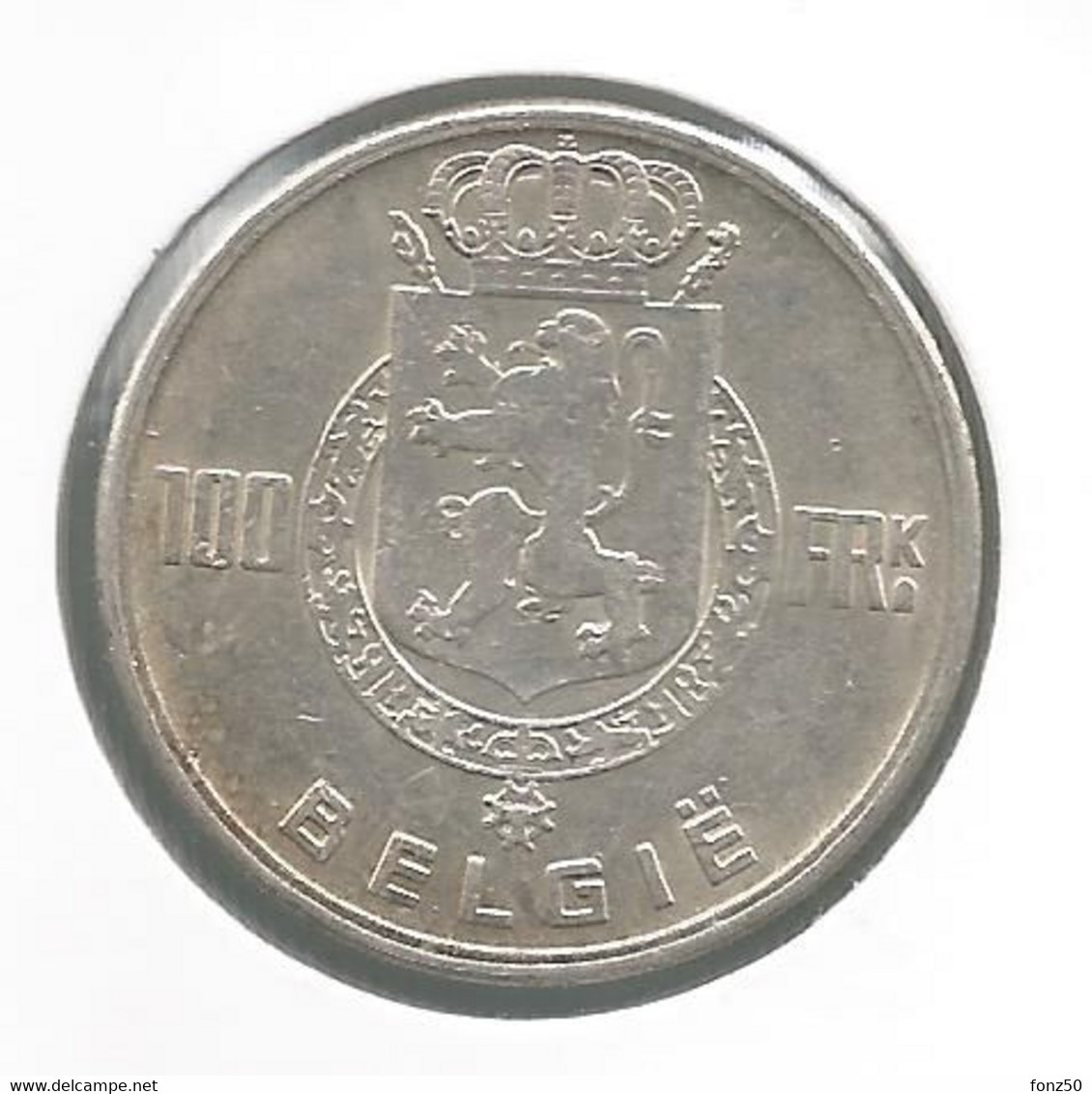 PRINS KAREL * 100 Frank 1949 Vlaams * Nr 12196 - 100 Francs