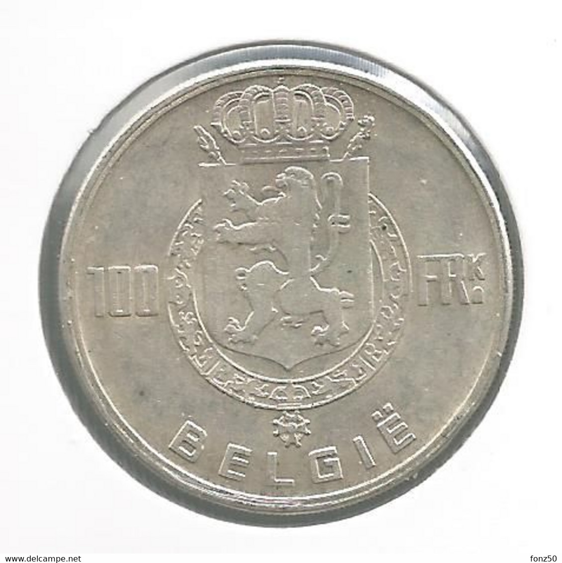 PRINS KAREL * 100 Frank 1949 Vlaams * Nr 12197 - 100 Franc