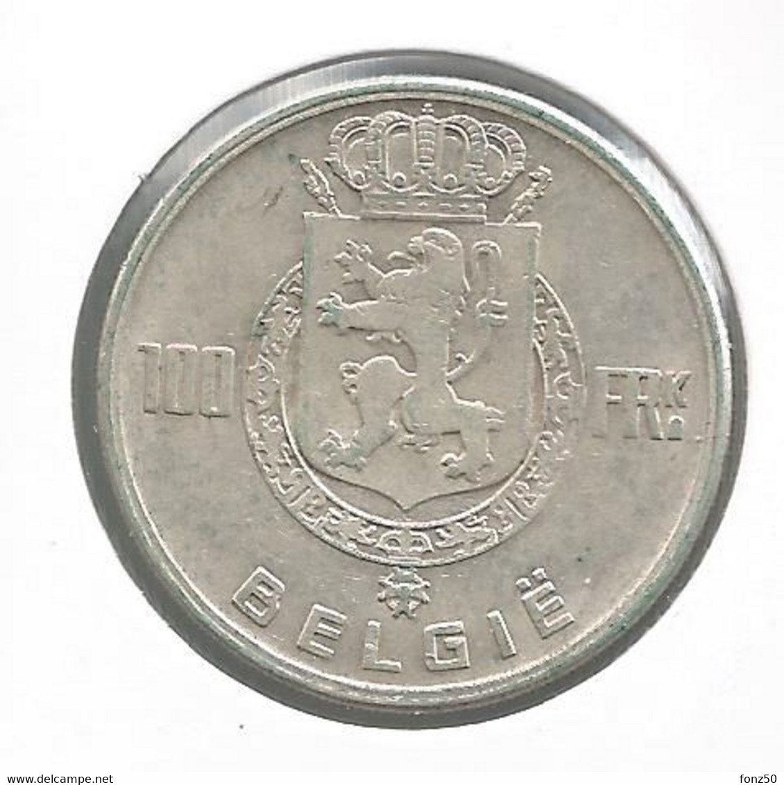 PRINS KAREL * 100 Frank 1949 Vlaams * Nr 12199 - 100 Francs