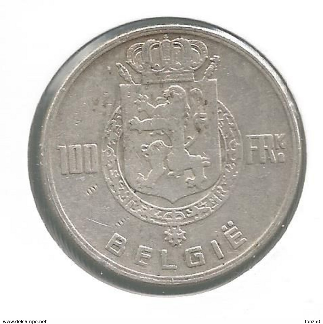 PRINS KAREL * 100 Frank 1951 Vlaams * Nr 12213 - 100 Francs