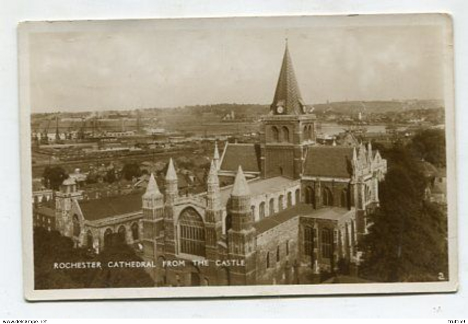 AK 099772 ENGLAND - Rochester Cathedral From The Castle - Rochester