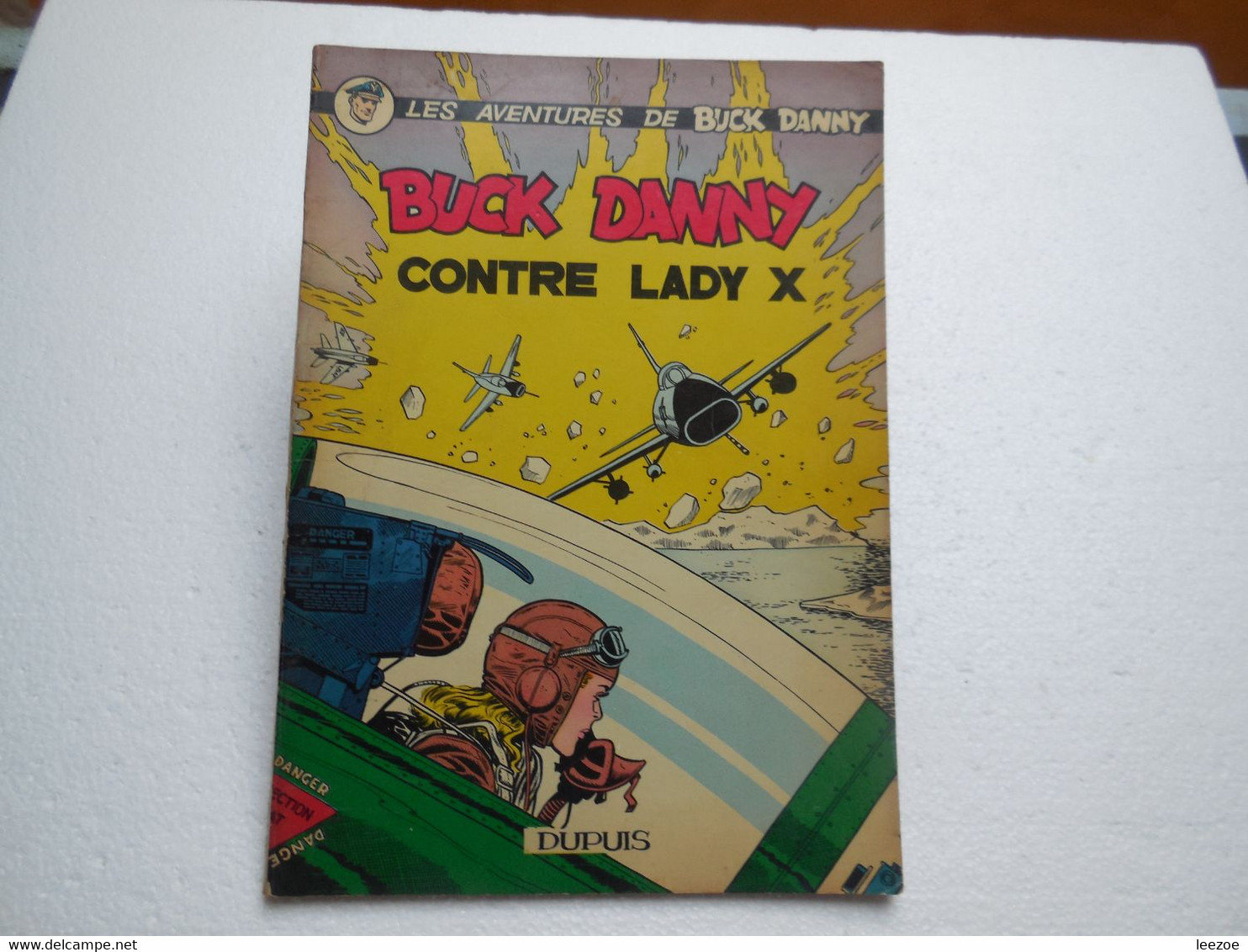 EO (Belge) BD Buck Danny N°17 BUCK DANNY CONTRE LADY X, Jean-Michel Charlier Et Victor Hubinon.1958........PIN03.17.22 - Buck Danny