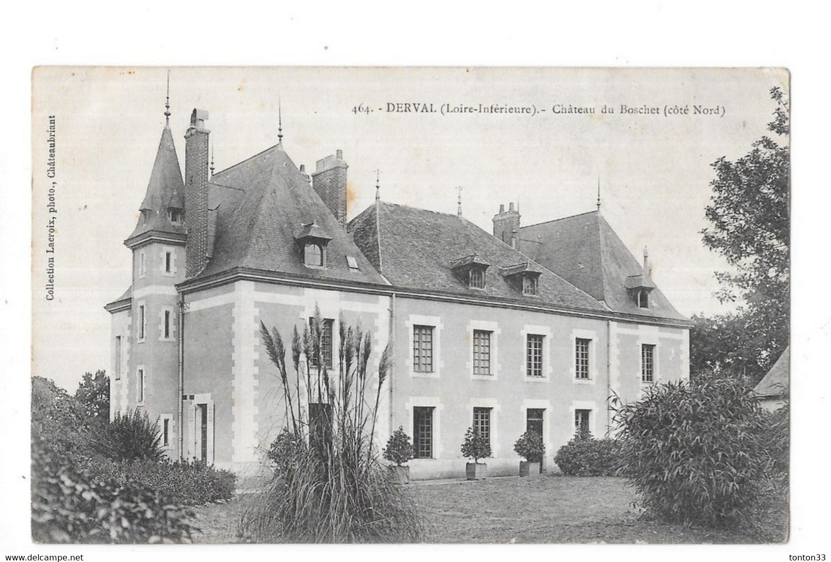 DERVAL - 44 - Chateau Du BOSCHET Coté Nord  - RARE  - SAL2210  - - Derval