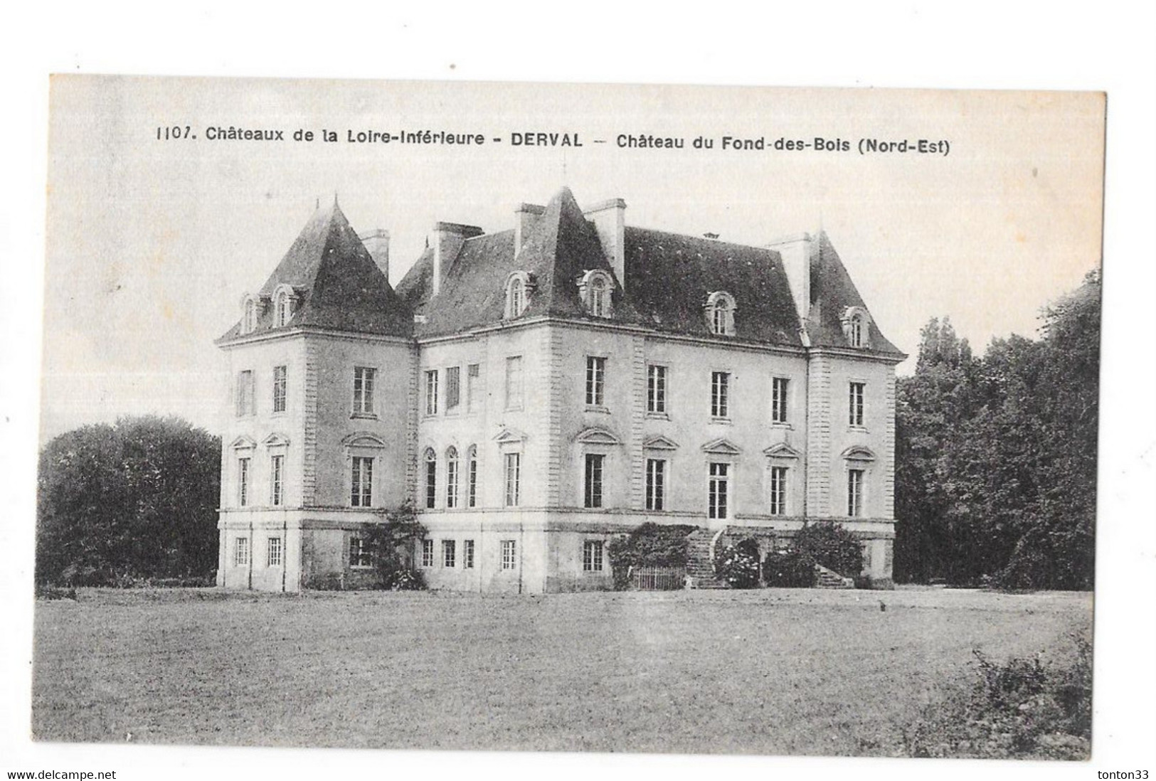 DERVAL - 44 - Chateau Du FOND DES BOIS Coté Nord - Est  - RARE  - SAL2210  - - Derval