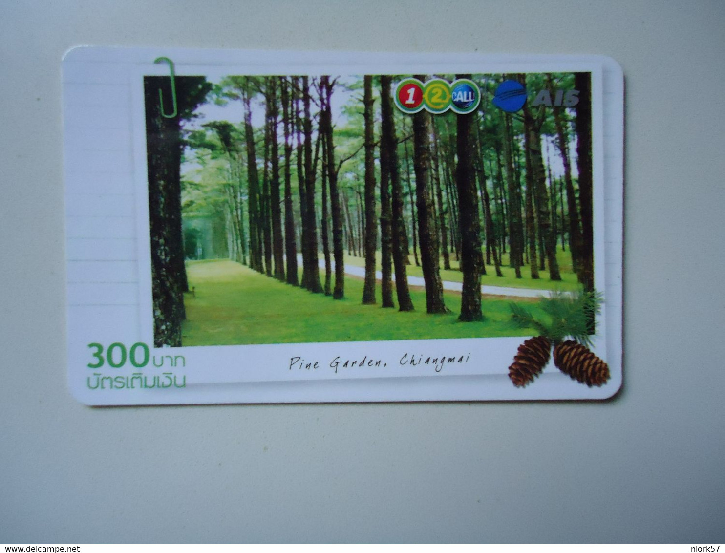 THAILAND USED CARDS  LANDSCAPES PLANTS - Paesaggi