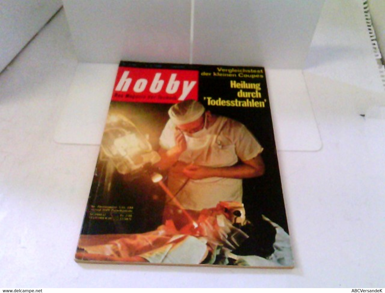 Hobby - Das Magazin Der Technik - Heft 1966/04 - Heilung Durch Todesstrahlen U.v.m. - Tecnica