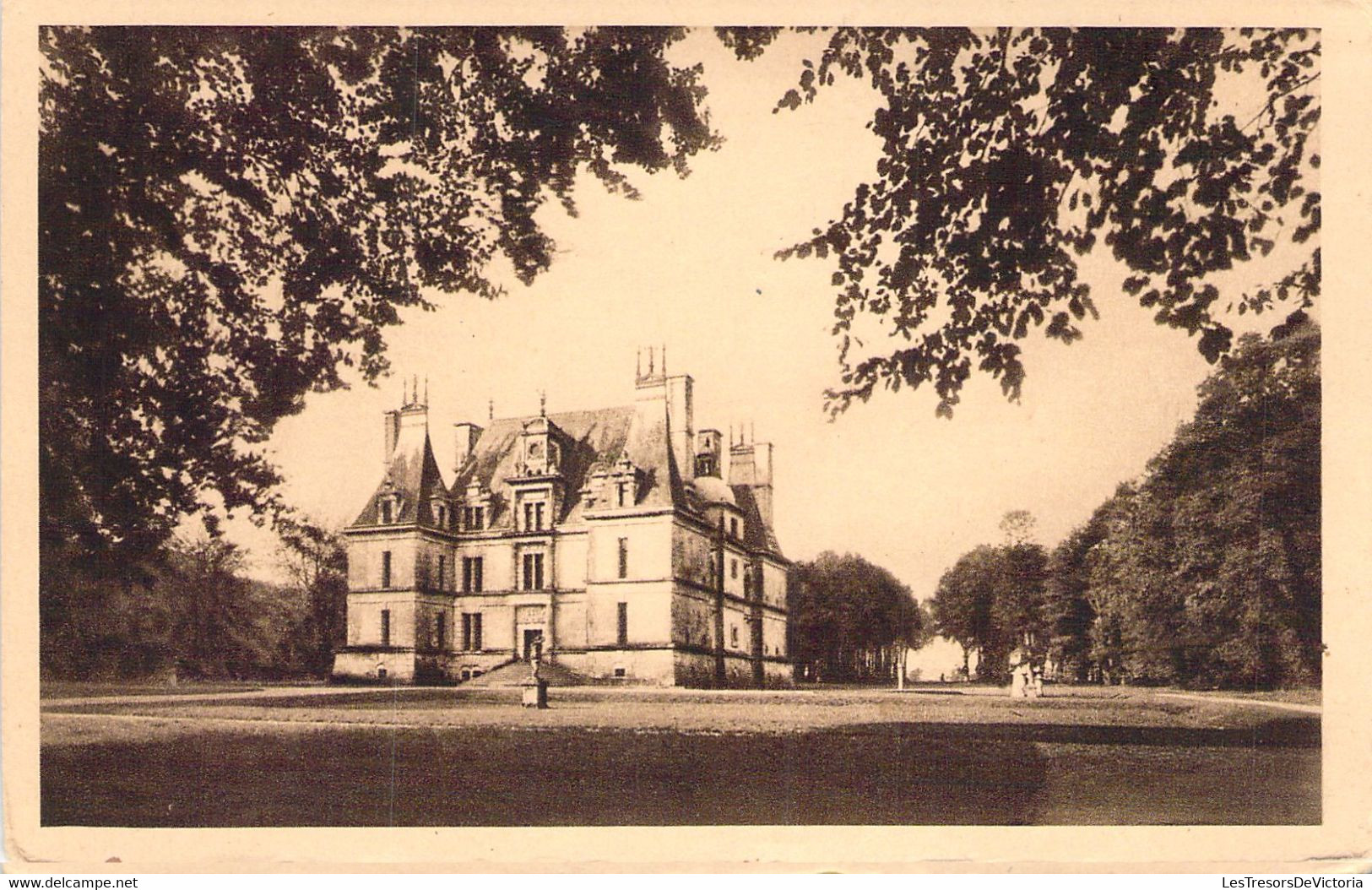 CPA - FRANCE - 76 - ANGERVILLE BAILLEUL - Le Château - Autres & Non Classés