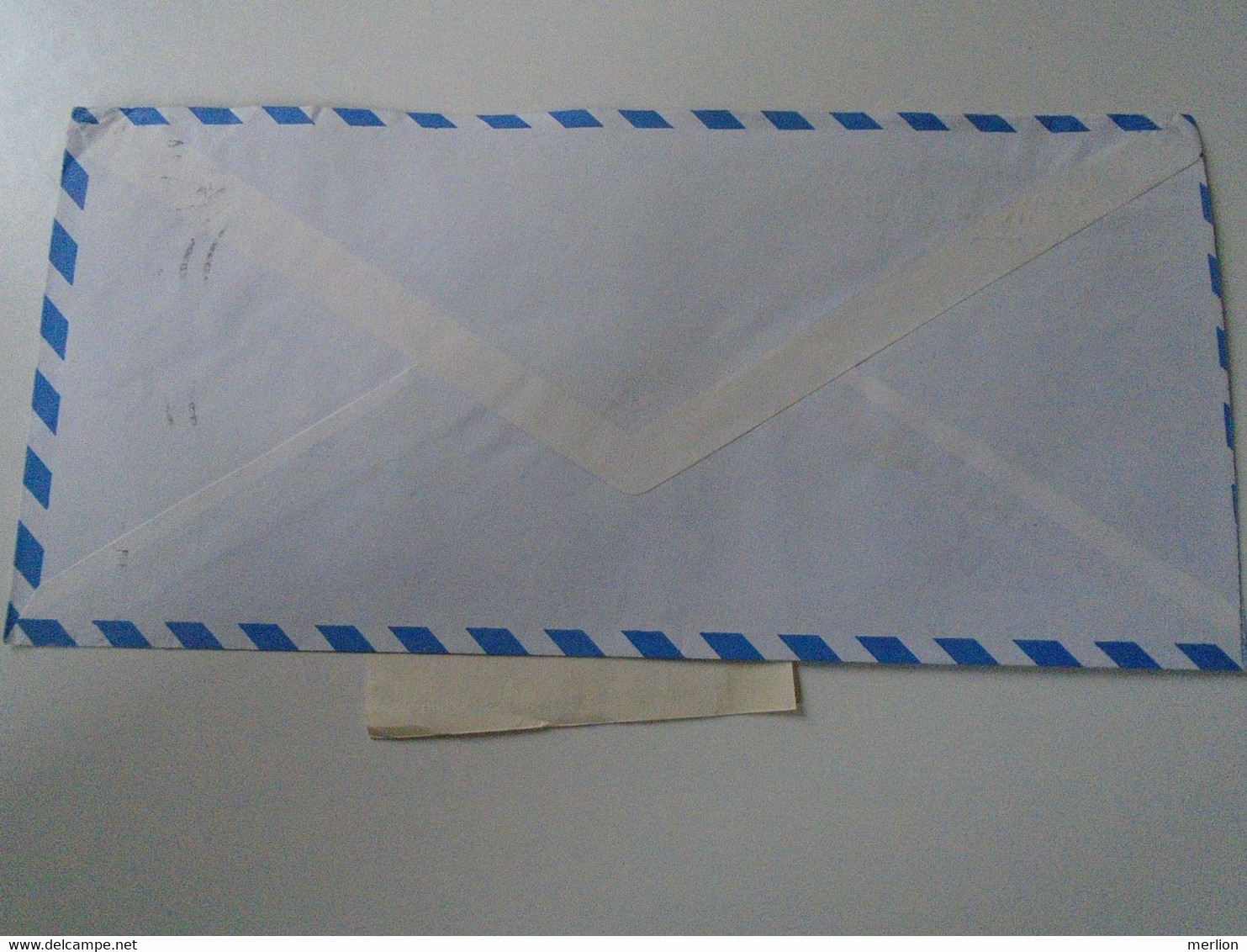 ZA402.48  GREECE  Airmail  Cover - Ca 1988  Athens   Represantex Sent To Hungary  With Delivery Label - Lettres & Documents