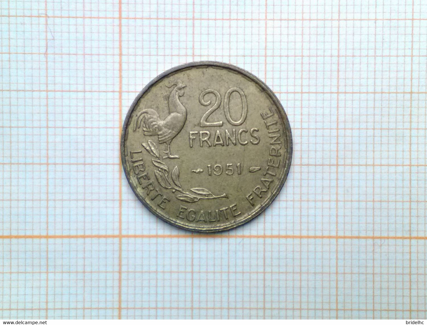 20 Francs Georges Guiraud 1951 - 20 Francs