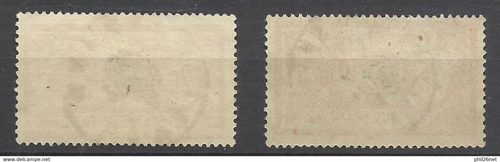 France  N° 145 Et 145f  Fond Déplacé   Oblitérés    B/TB       Voir Scans      Soldé ! ! ! - Used Stamps