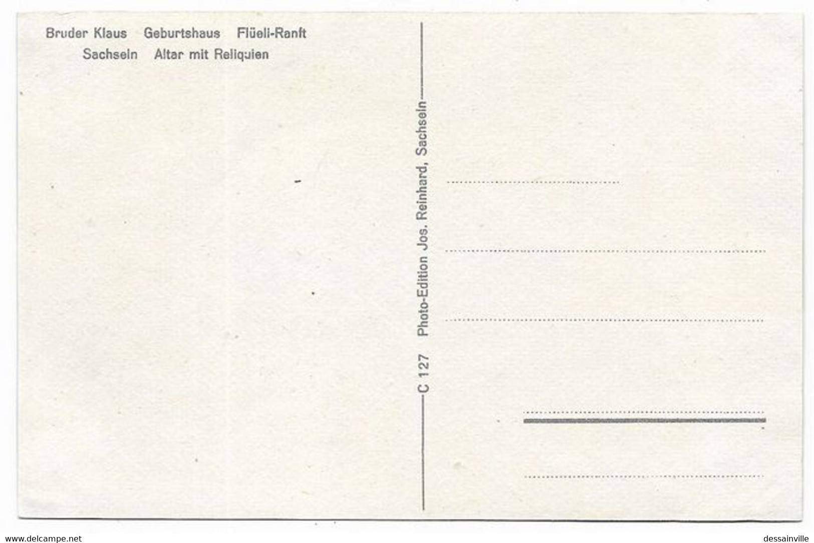 SUISSE - SACHSELN - FLUELI - RANFT - Multivues - Sachseln