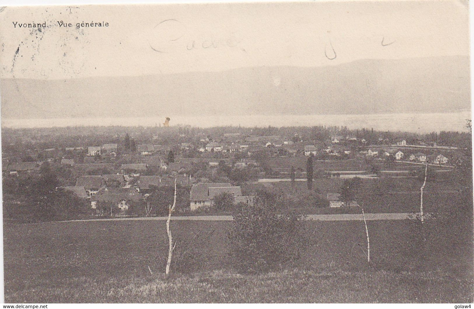 31023# HELVETIA CARTE POSTALE YVONAND Obl 10 BATAILLON POSTE DE CAMPAGNE MILITARIA Pour AMIENS SOMME - Poststempel