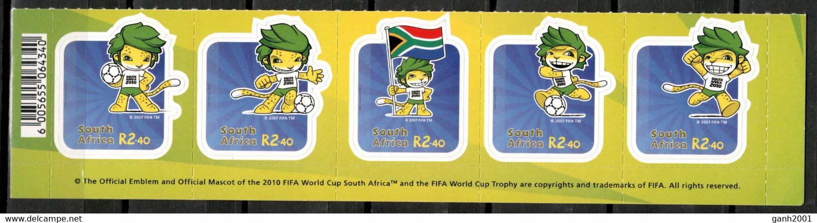 RSA South Africa 2007 / FIFA World Football Cup South Africa 2010 MNH Campeonato Mundial Fútbol Sudáfrica / Cu20246 8-8 - 2010 – Zuid-Afrika