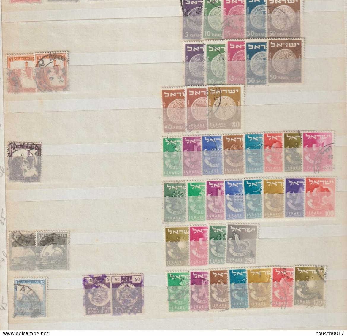 Album timbres Israël