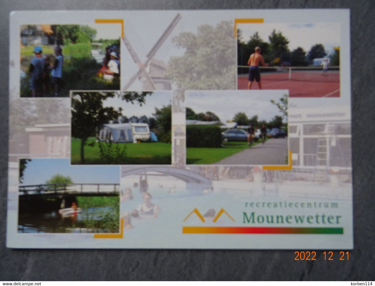 CAMPING   "  MOUNEWETTER  "  WITMARSUM - Bolsward