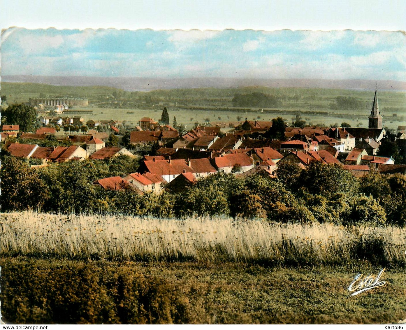 Chalindrey * Vue Générale Sur Le Village - Chalindrey