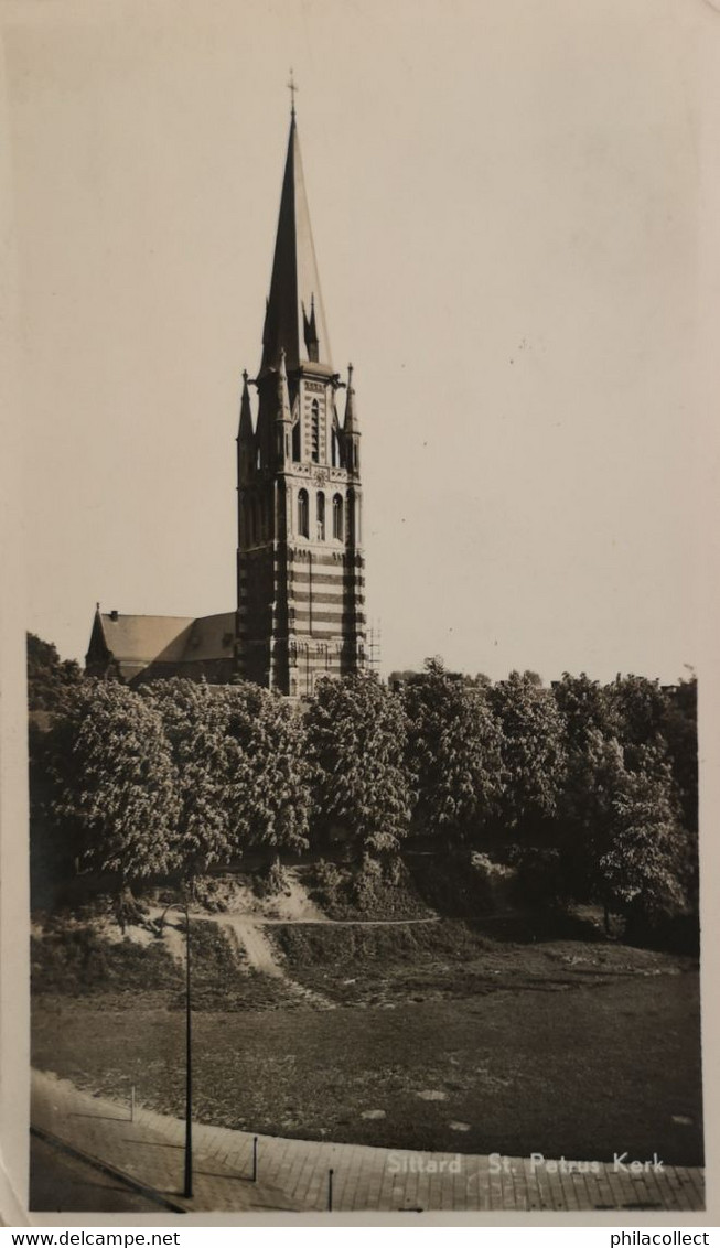 Sittard // St. Petruskerk (niet Standaard Zicht) 1957 - Sittard