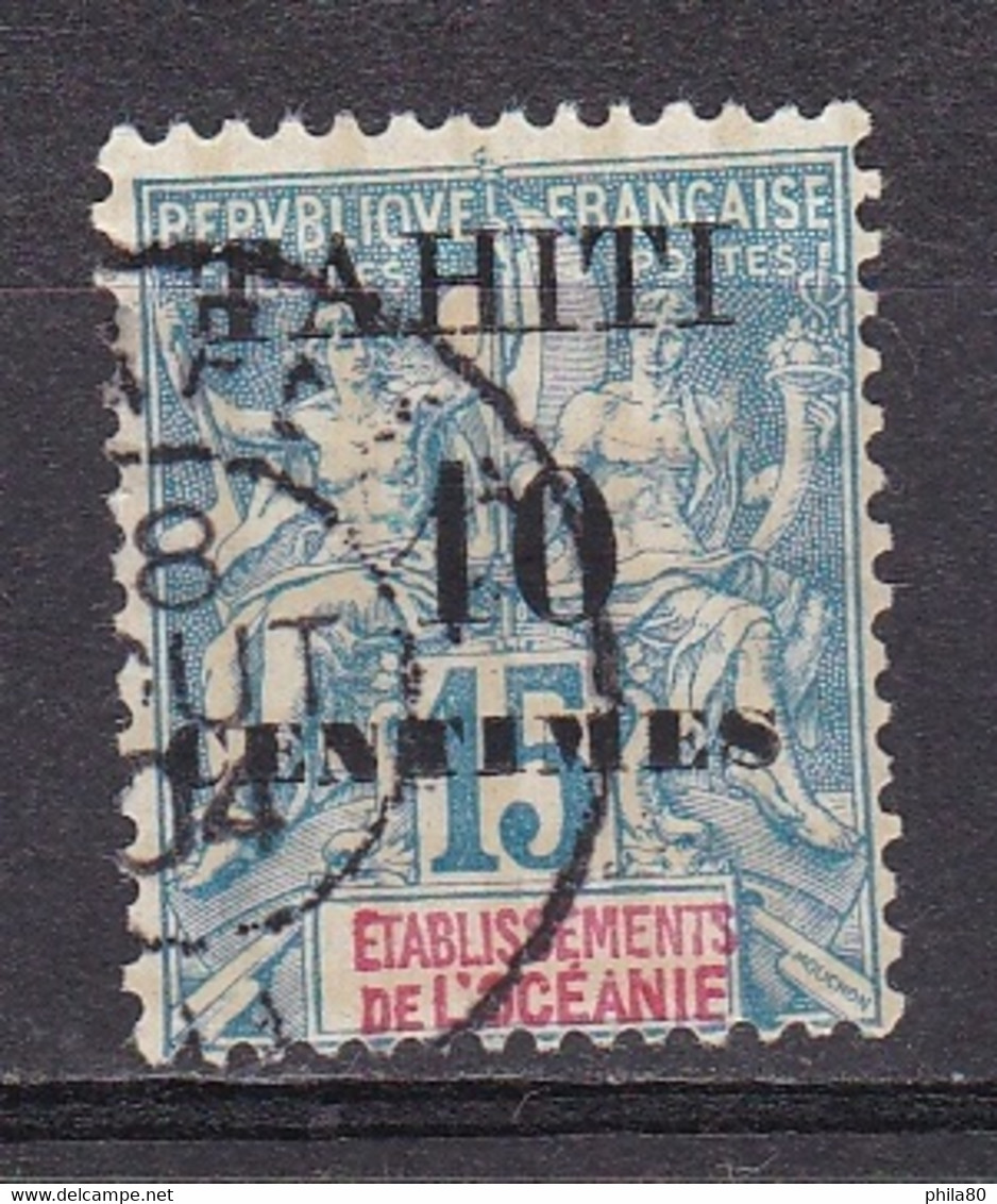 TAHITI N°33A - Used Stamps