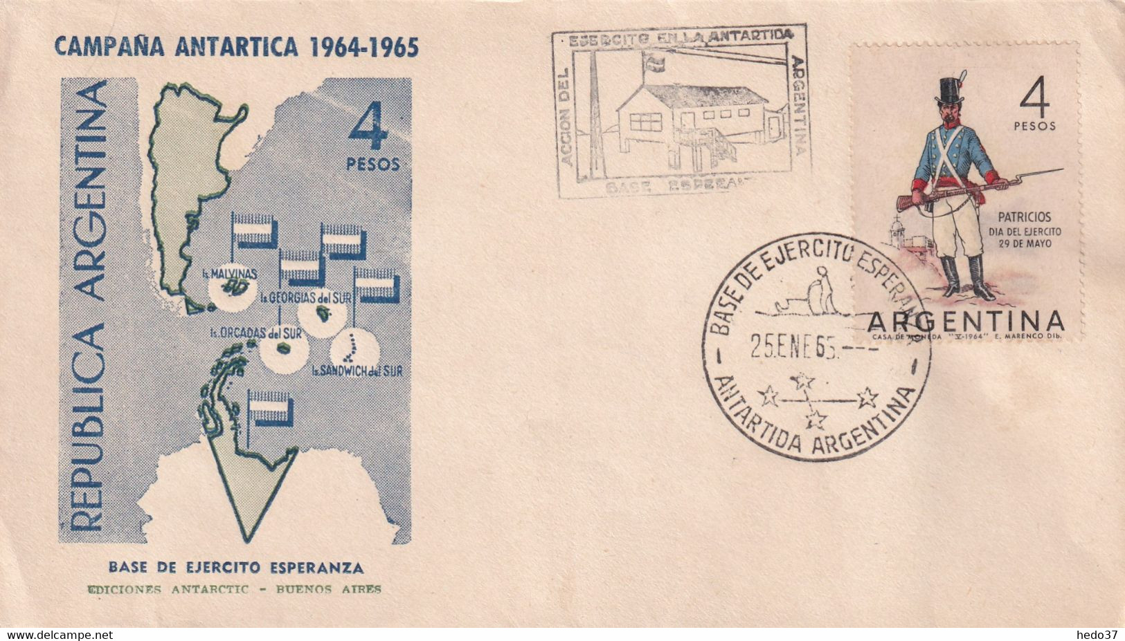 Argentine - Enveloppe - Cartas & Documentos