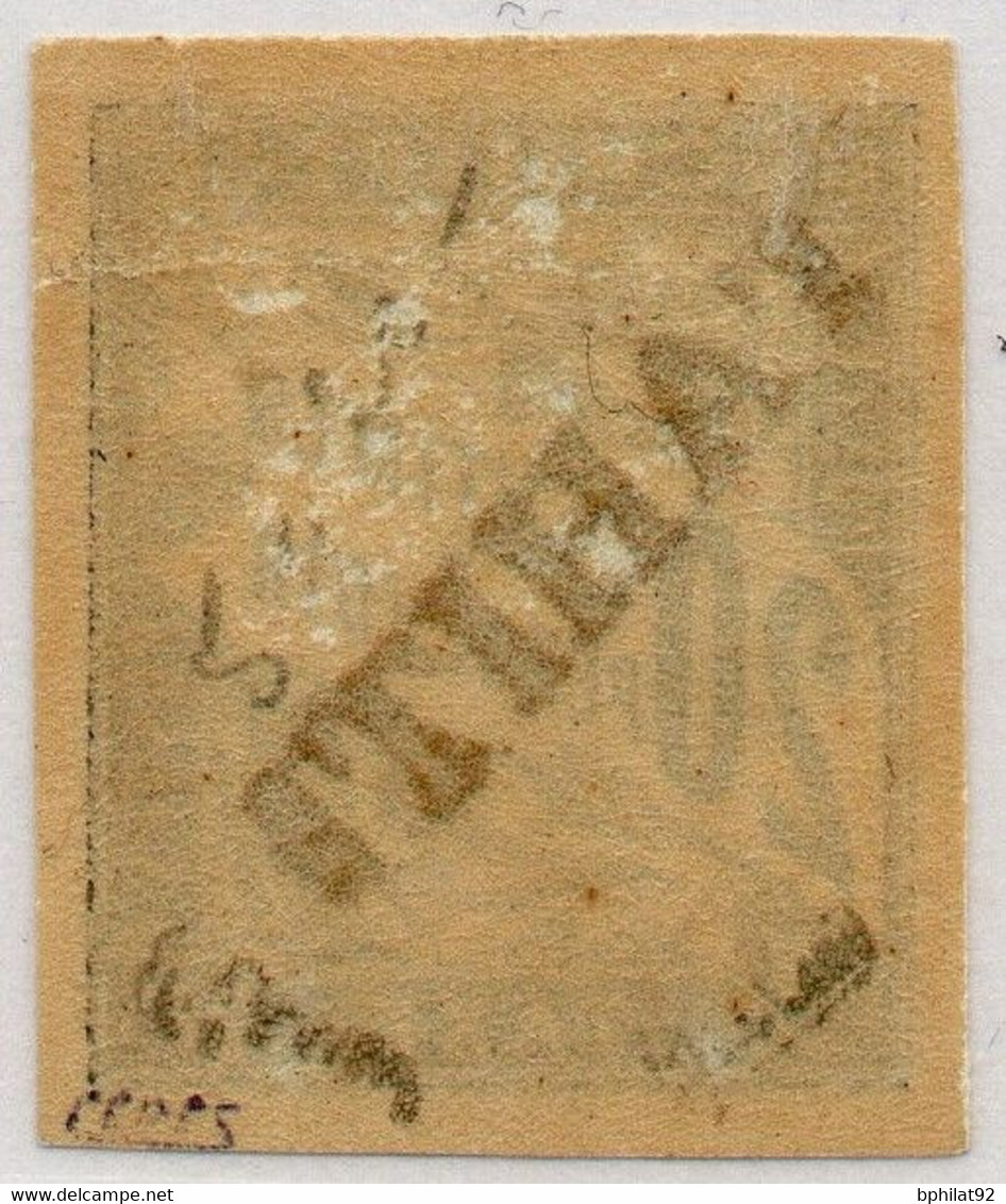 !!! TAHITI, TAXE N°8 NEUVE * SIGNEE BRUN, CERES, ROBINEAU. TIRAGE 500 - Unused Stamps