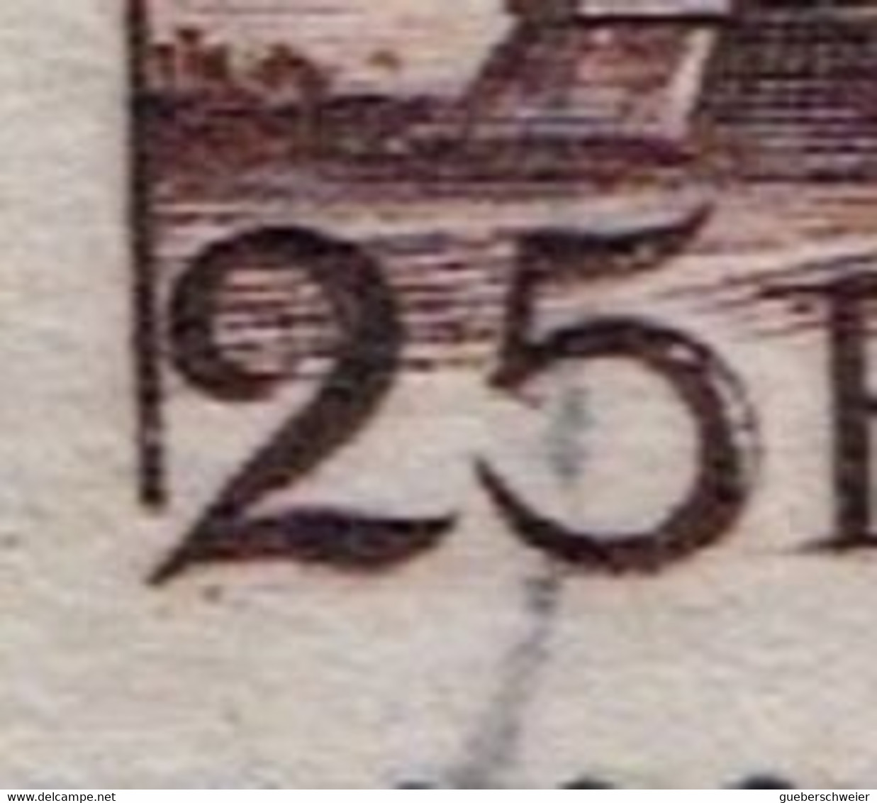 FR VAR 66 - FRANCE N° 1042 Obl. Brouage Variété Chiffre 5 Blanc - Usati