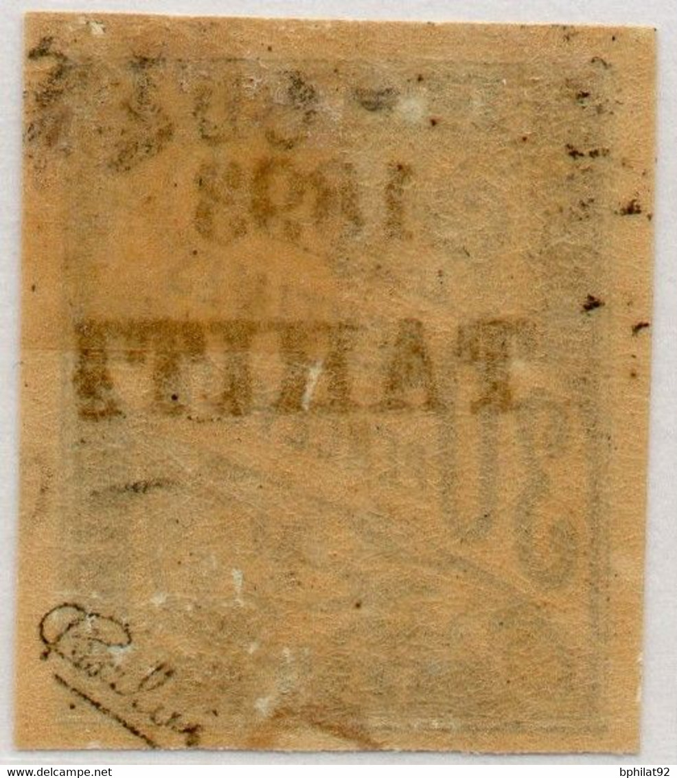 !!! TAHITI, TAXE N°22 NEUVE * SIGNEE 1ER CHOIX PAR CALVES - Unused Stamps