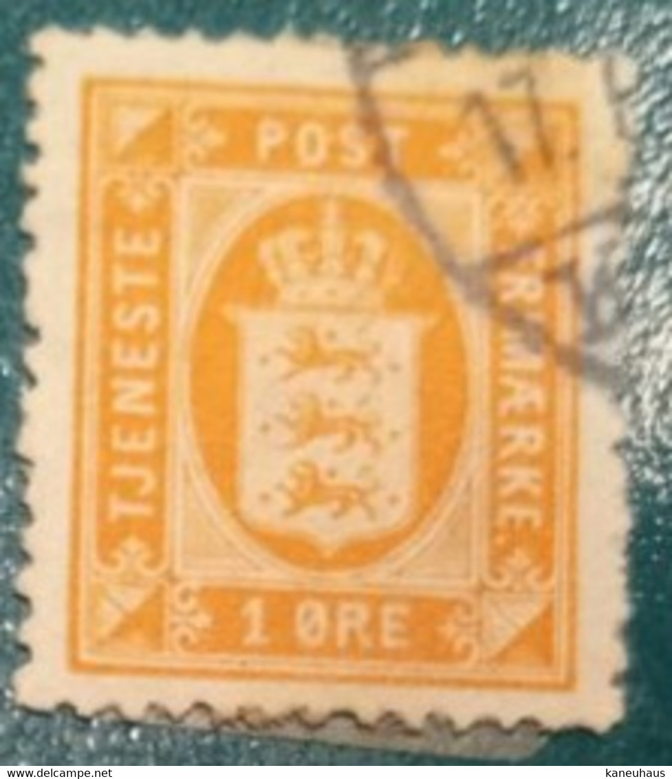 1902 Michel-Nr. 8 Gestempelt (DNH) - Dienstzegels