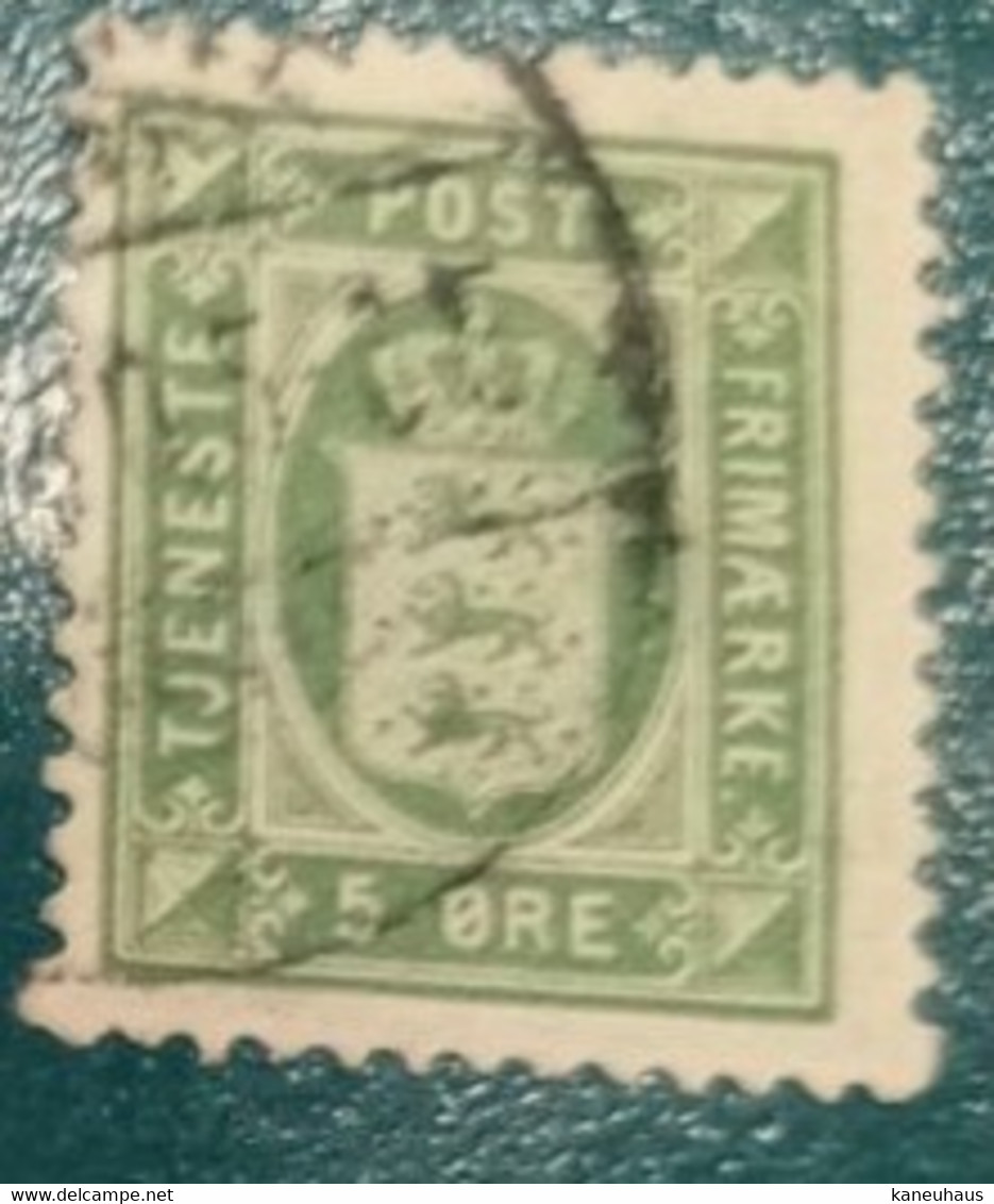1902 Michel-Nr. 9 Gestempelt (DNH) - Dienstmarken