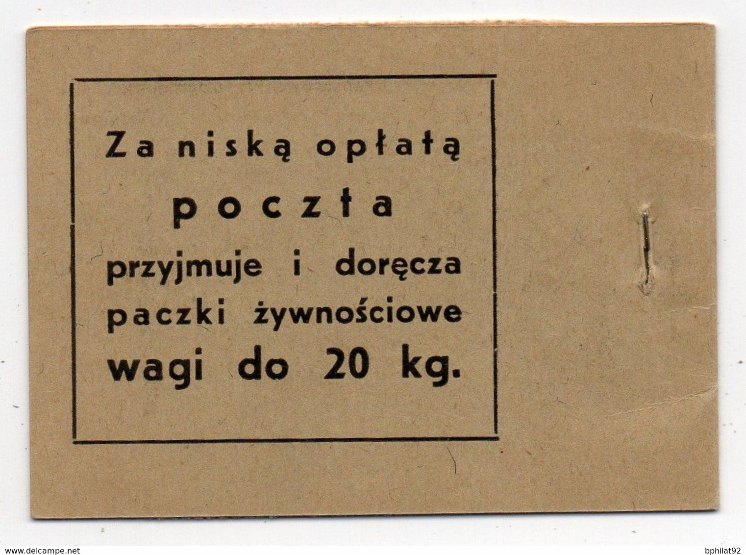 !!! POLOGNE, CARNET N°5 DE 1938 A 2.20 ZL COMPLET NEUF ** - Booklets