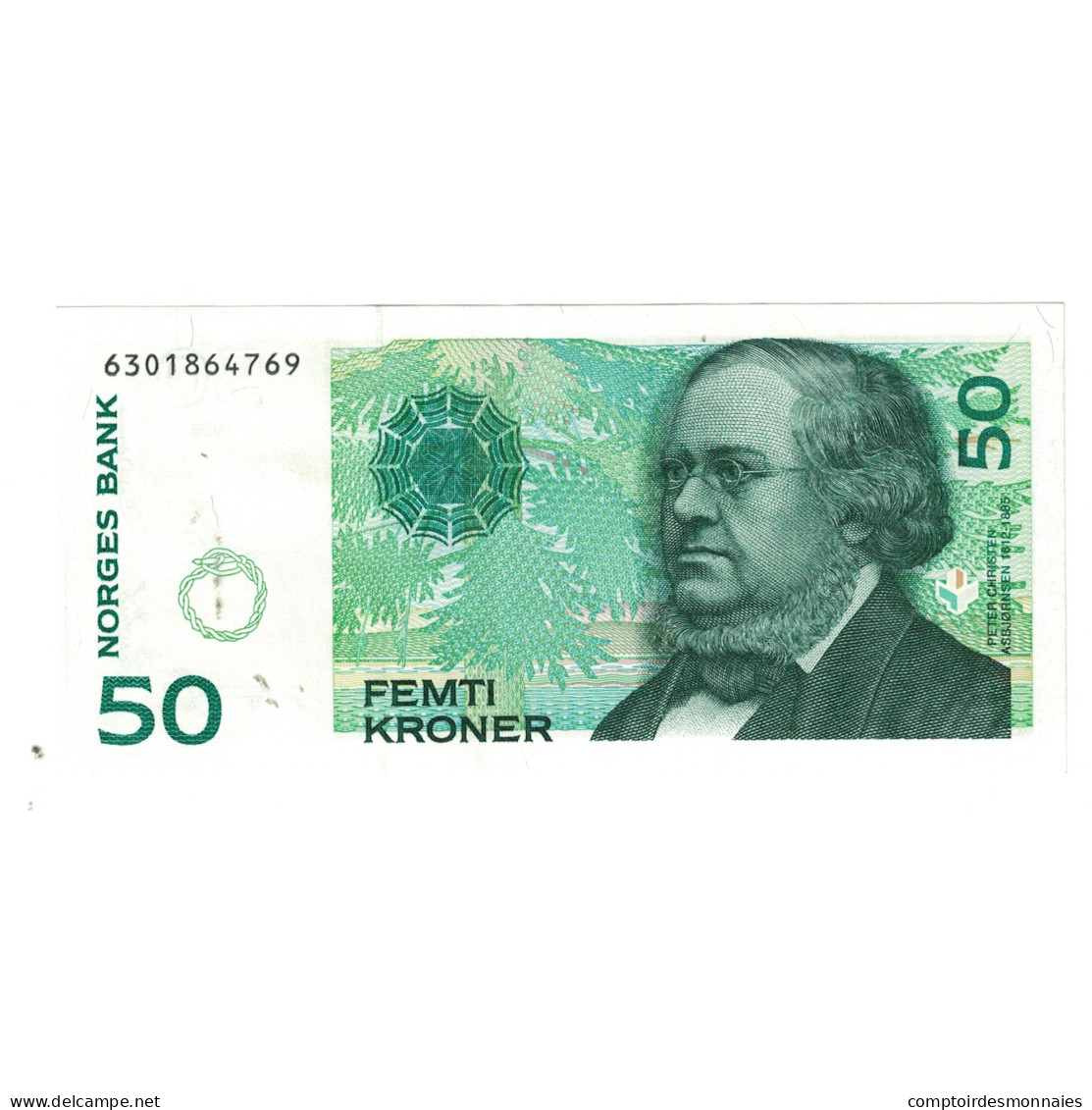 Billet, Norvège, 50 Kroner, 1998, KM:46a, SPL - Norvège