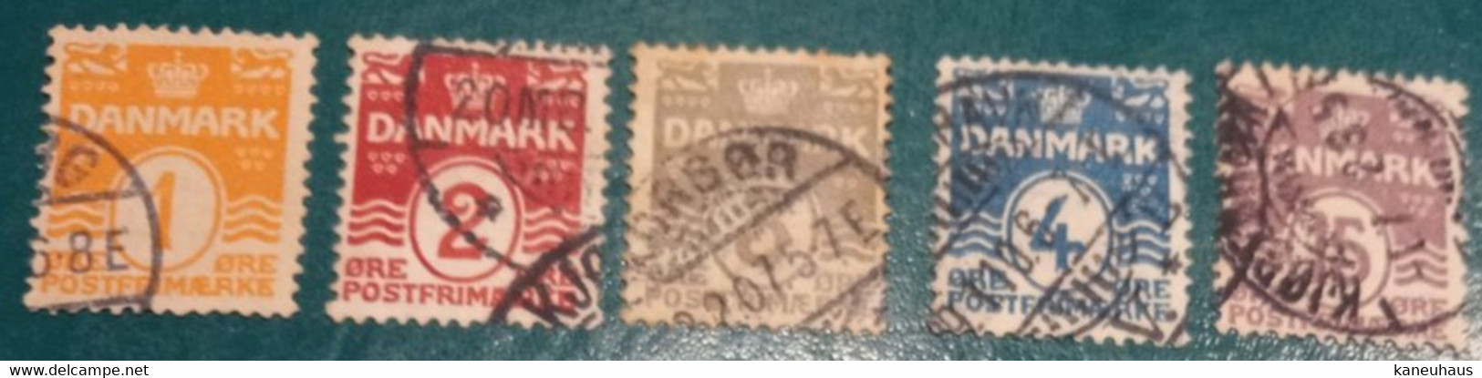 1905 Michel-Nr. 42-46A Gestempelt (DNH) - Used Stamps