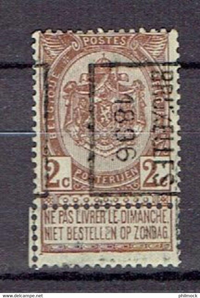 Préo - Voorafgestempelde Zegels 71B - Bruxelles 1896 Timbre 55 - Rollo De Sellos 1894-99