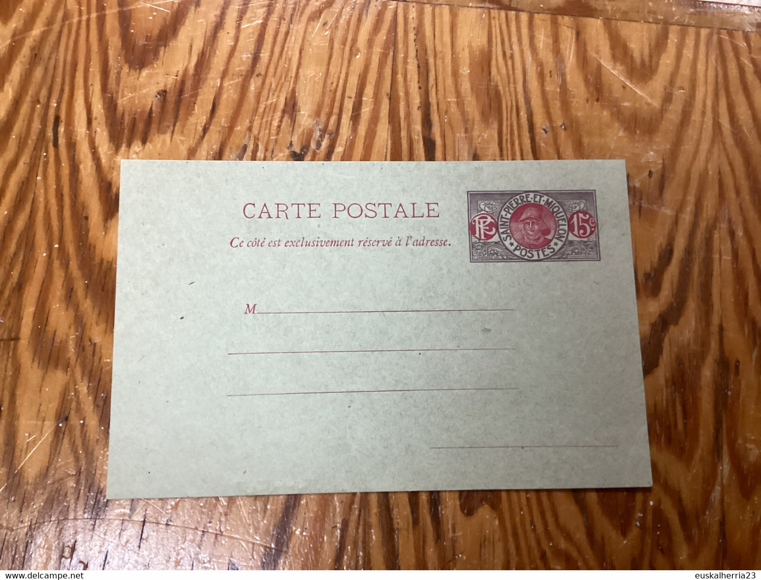 Entier Postal Saint Pierre Et Miquelon 26-CP - Postwaardestukken