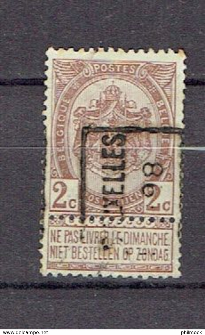 Préo - Voorafgestempelde Zegels 169A - Bruxelles 1898 Timbre 55 - Roller Precancels 1894-99