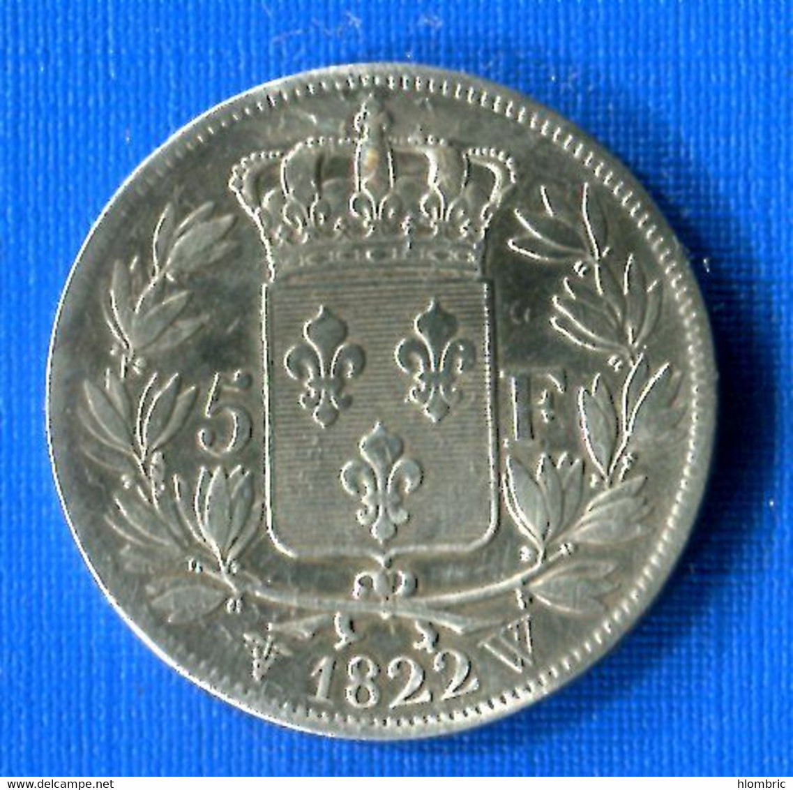 France 5 Fr 1822 W - 5 Francs