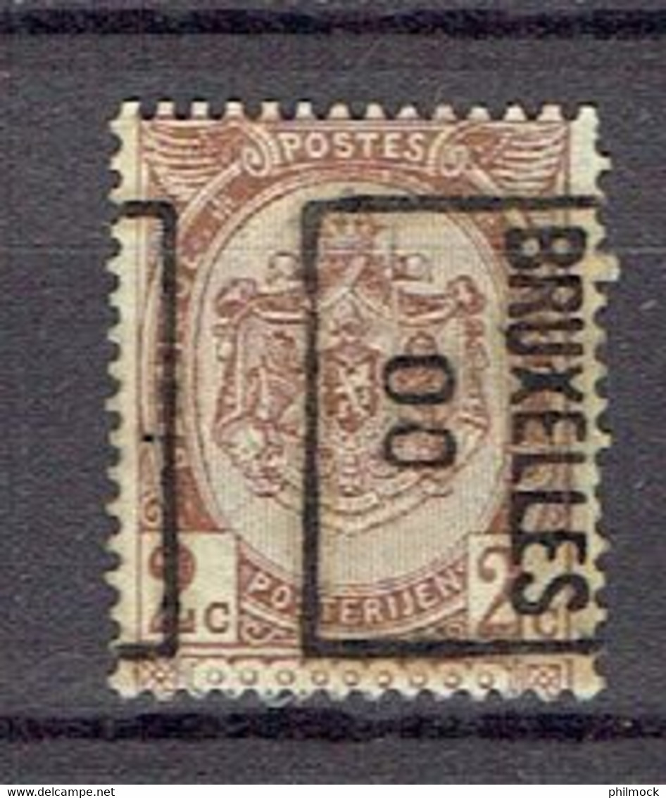 Préo - Voorafgestempelde Zegels 315B - Bruxelles 1900 Timbre 55 - Roller Precancels 1894-99