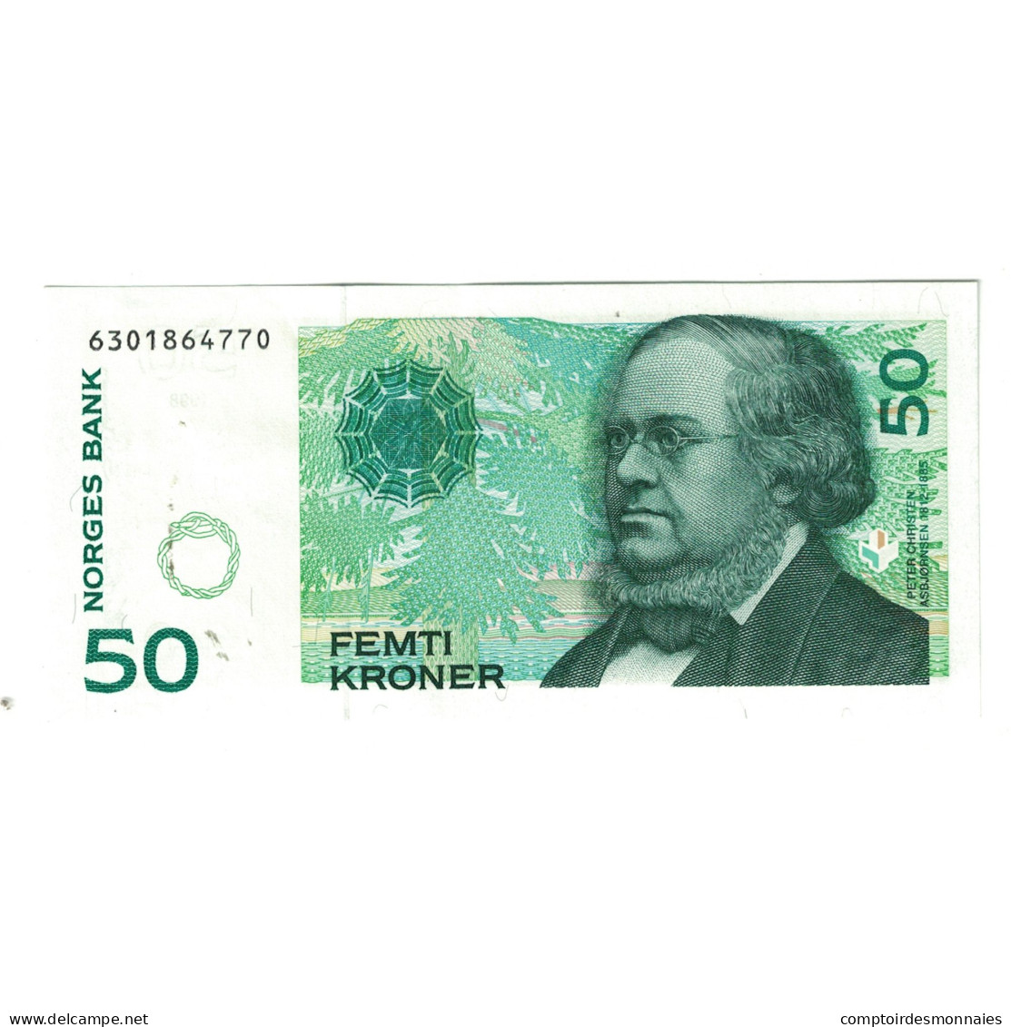 Billet, Norvège, 50 Kroner, 1998, KM:46a, SPL - Norvège