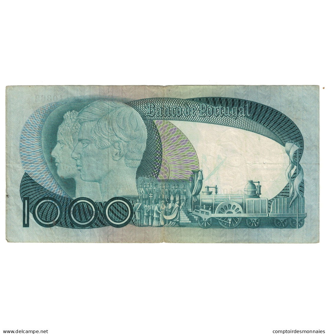 Billet, Portugal, 1000 Escudos, 1968, 1968-05-28, KM:175a, TTB - Portugal