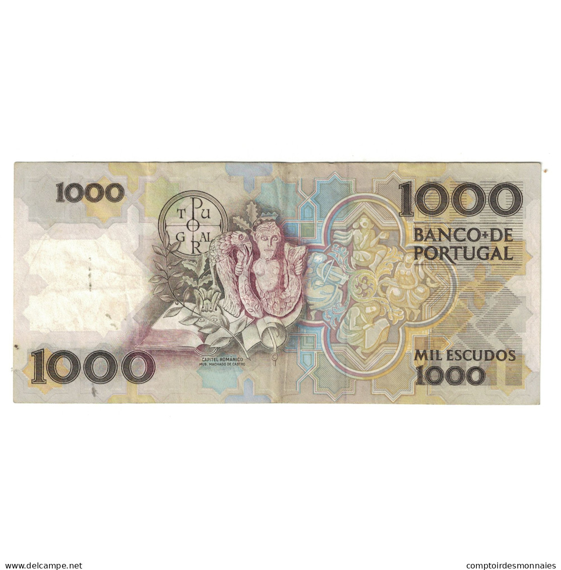 Billet, Portugal, 1000 Escudos, 1983, 1983-08-02, KM:181k, TTB - Portugal