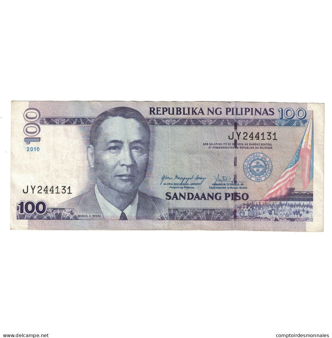 Billet, Philippines, 100 Piso, 2010, KM:208a, TTB - Philippines