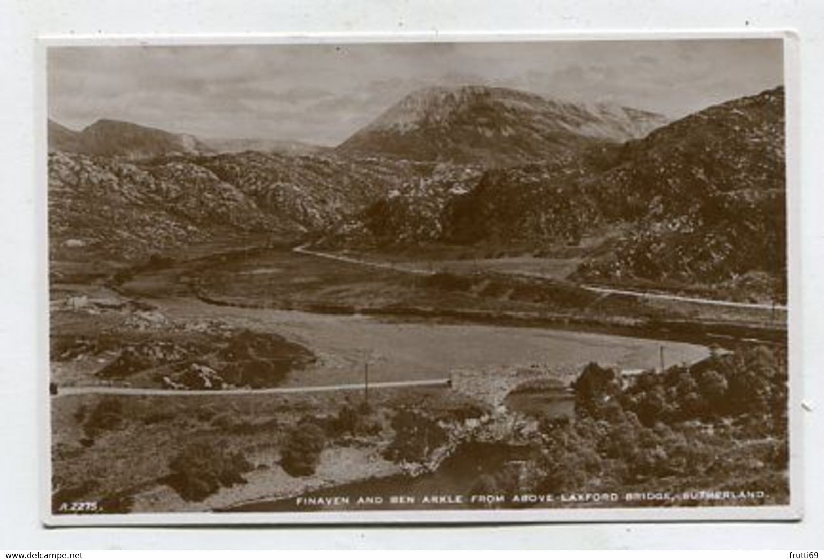 AK 099908 SCOTLAND - Finhaven And Ben Arkle From Above Laxford Bridge - Sutherland