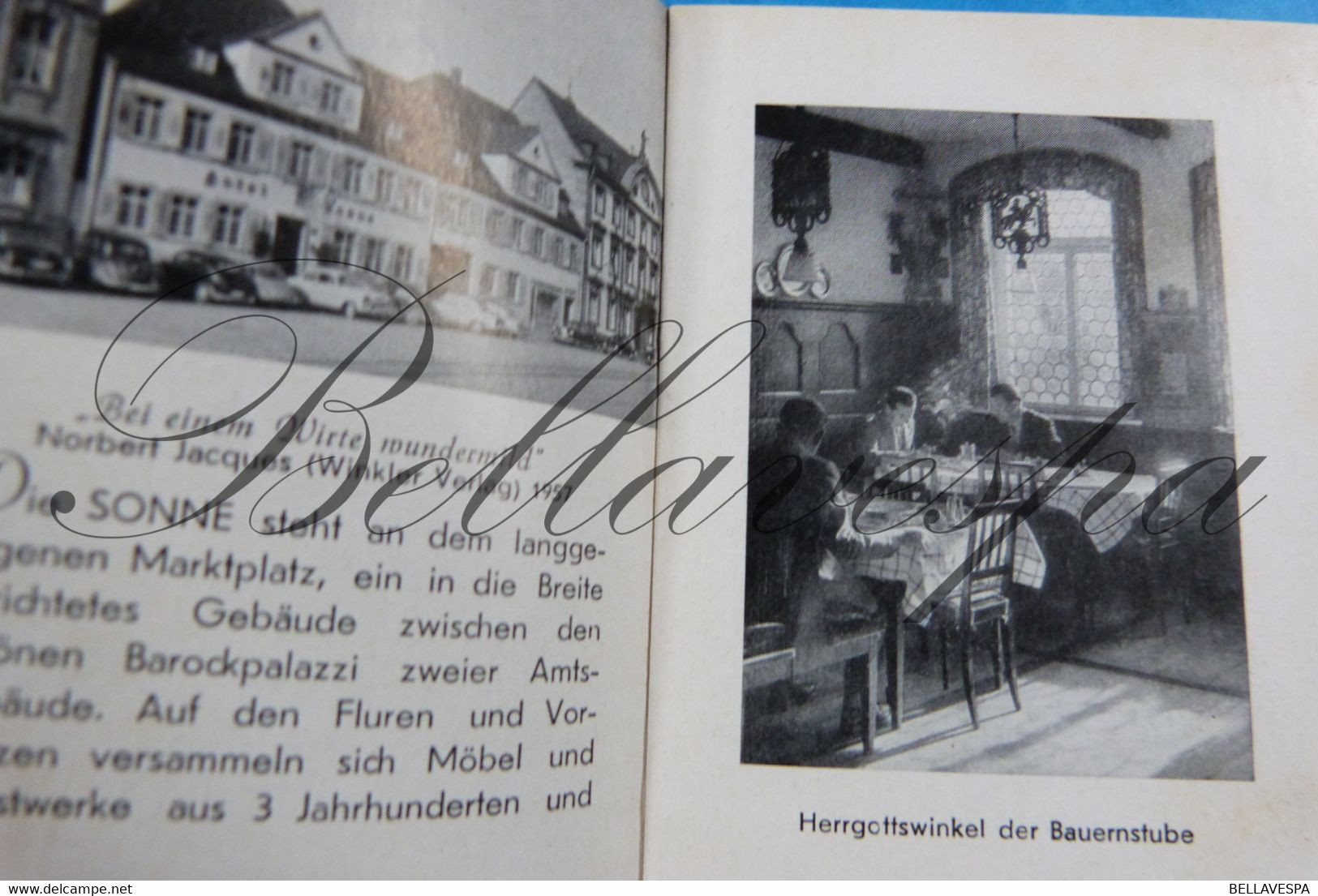 Offenburg - Propr. Besitser  Karl Schimph Hotel Sonne - Petite Livre 16 Pages.- - Affiches