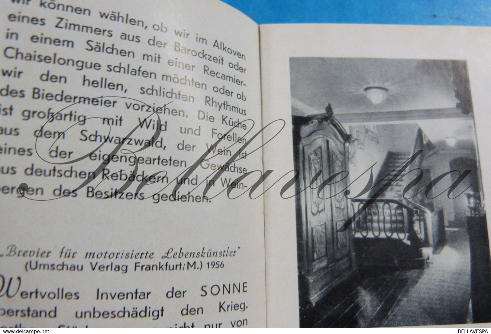 Offenburg - Propr. Besitser  Karl Schimph Hotel Sonne - Petite Livre 16 Pages.- - Afiches