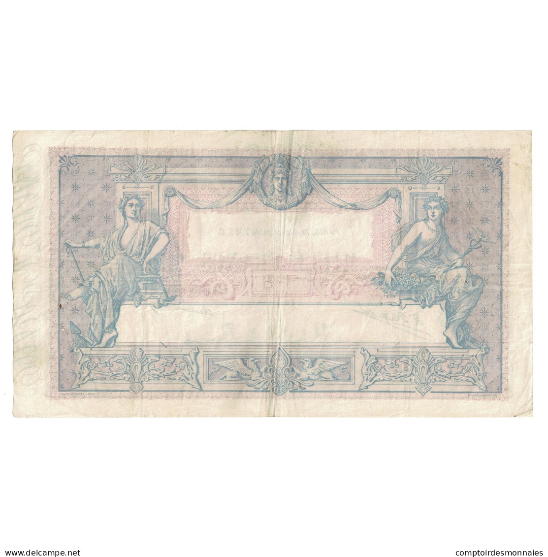 France, 1000 Francs, Bleu Et Rose, 1926, C.2719, TB+, Fayette:36.43, KM:67k - 1 000 F 1889-1926 ''Bleu Et Rose''