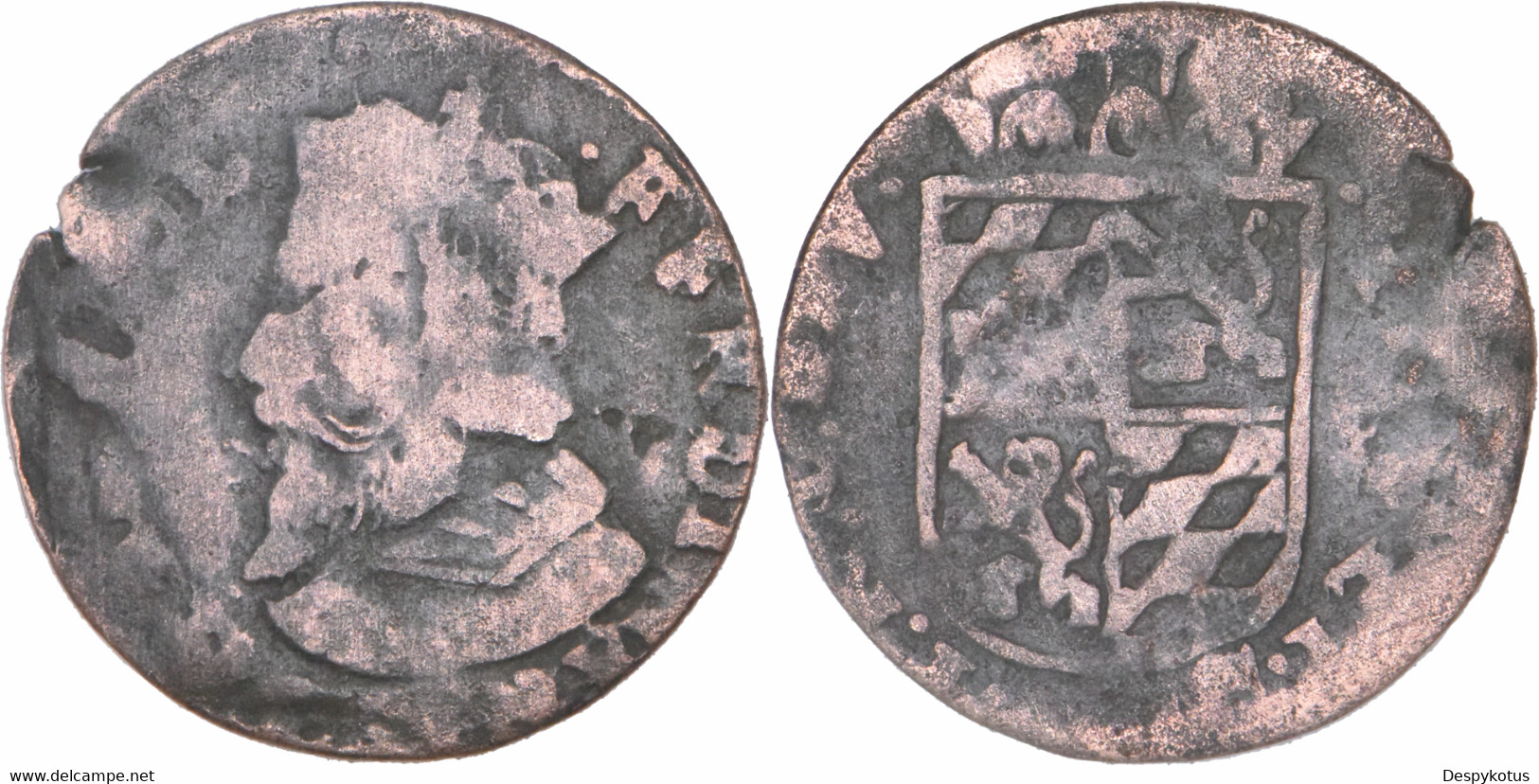 Principauté De Liège - Pays-Bas Féodaux - 1612-1650 - Liard - Ferdinand De Bavière - KM.39 - 12-097 - Autres & Non Classés