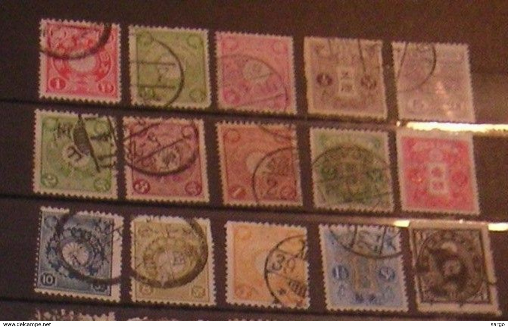 JAPAN  - LOT OF 43 STAMP PERIOD 1872 - 1934 - USED - KOBANS - CRYSANTHEMUM - - Collections, Lots & Series