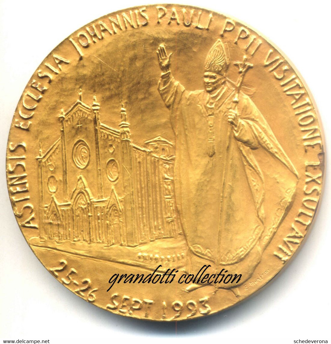 BEATO GIUSEPPE MARELLO ASTI 1993 MEDAGLIA STRAORDINARIA MANFRINI - Monarchia/ Nobiltà